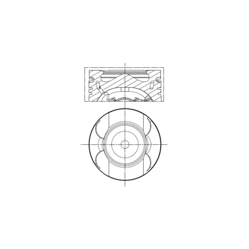 Piston MAHLE 001 PI 00189 002