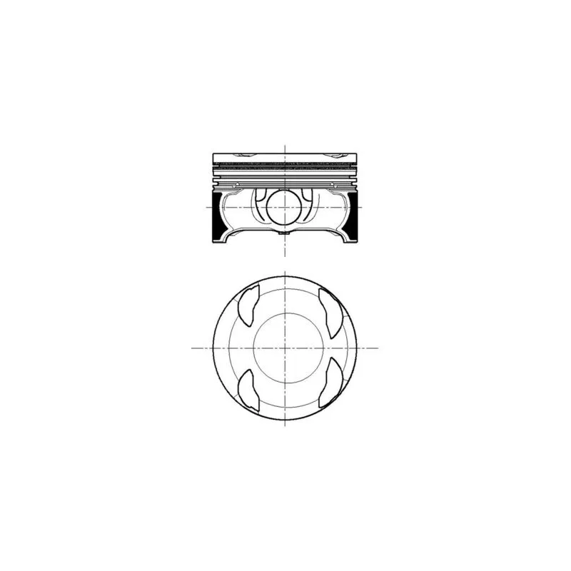 Piston MAHLE 001 PI 00196 002