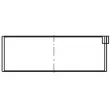 Coussinet de bielle MAHLE 001 PL 10229 025 - Visuel 2