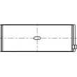 Coussinet de bielle MAHLE 001 PL 20882 000 - Visuel 1