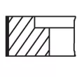 Jeu de segments de pistons MAHLE 002 12 N2 - Visuel 1