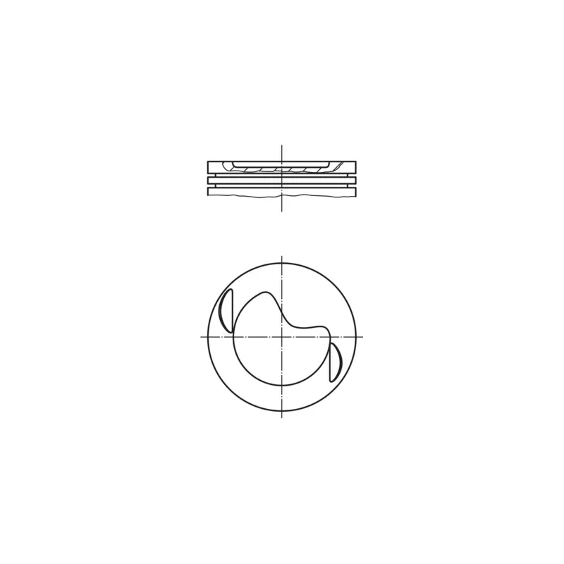 Piston MAHLE 002 19 01