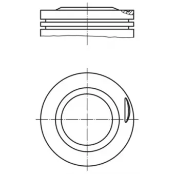 Piston MAHLE 002 25 01
