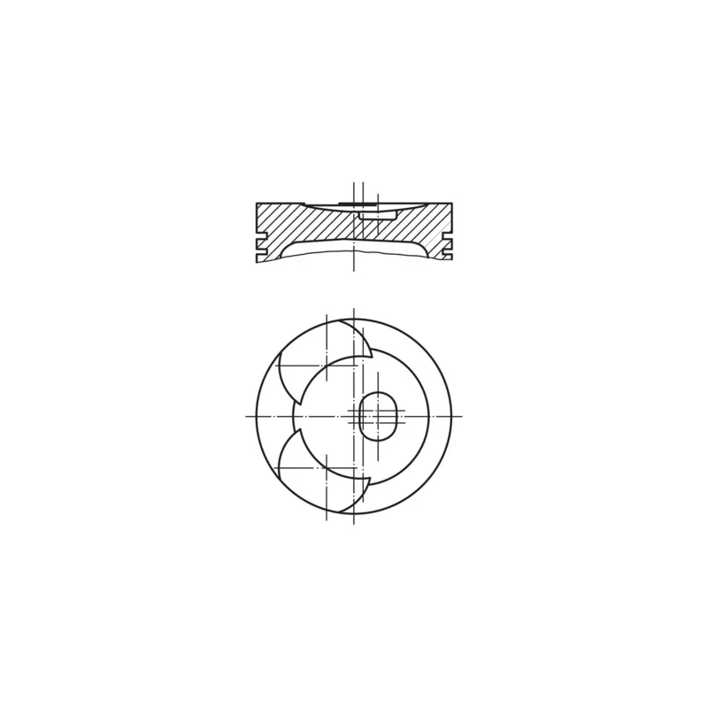 Piston MAHLE 002 48 00