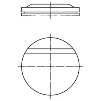 Piston MAHLE 002 71 10