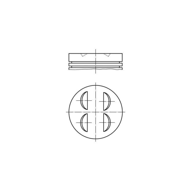 Piston MAHLE 002 74 02
