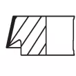 Jeu de segments de pistons MAHLE 002 94 N2 - Visuel 2