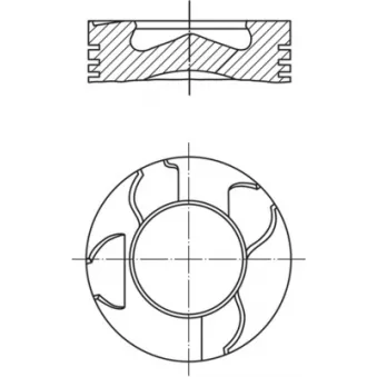 Piston MAHLE 003 15 01