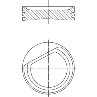 Piston MAHLE 004 69 00