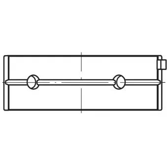 Coussinet de vilebrequin MAHLE 007 HL 21895 000