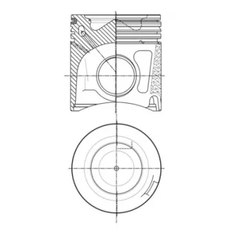 Piston MAHLE 007 PI 00150 000