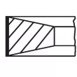 Jeu de segments de pistons MAHLE 007 RS 00106 0N1 - Visuel 1