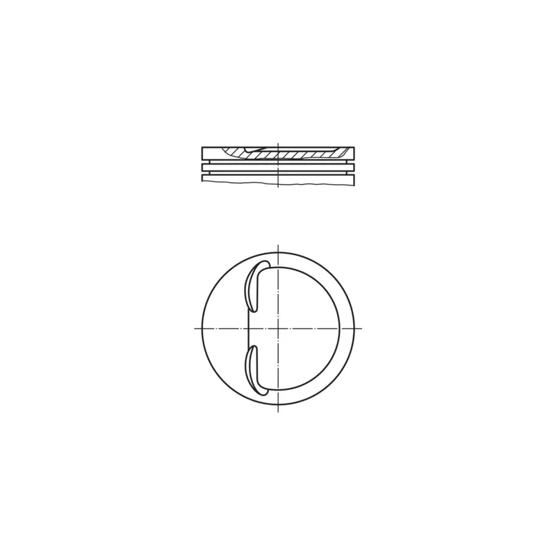 Piston MAHLE 008 76 00