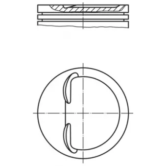 Piston MAHLE 008 76 01
