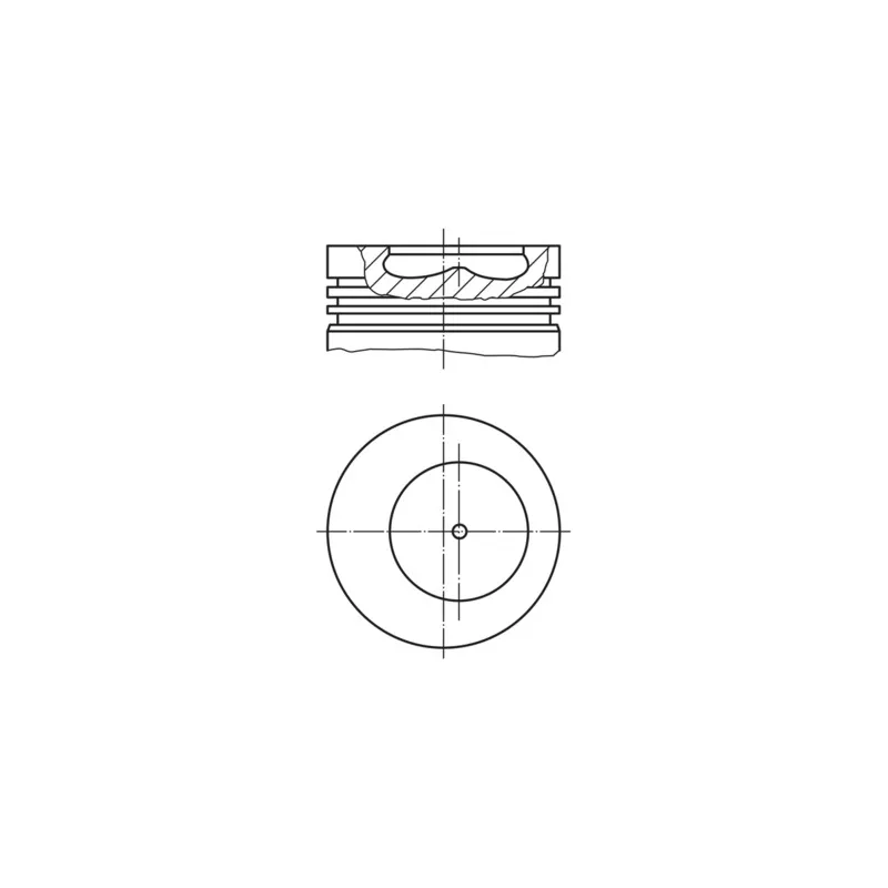 Piston MAHLE 009 07 00