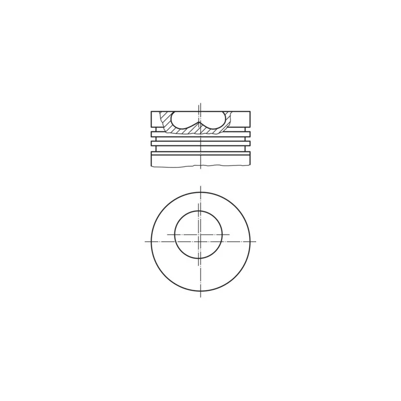 Piston MAHLE 009 07 01