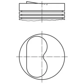 Piston MAHLE 009 13 00