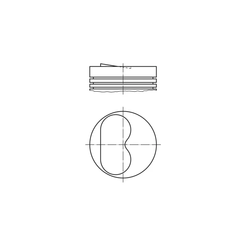 Piston MAHLE 009 13 02