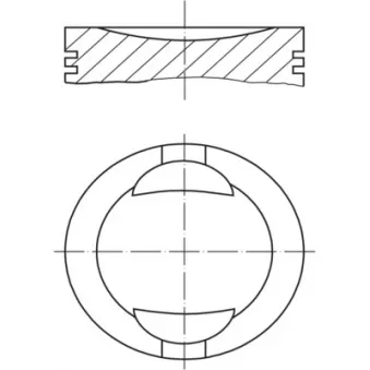 Piston MAHLE 009 36 00