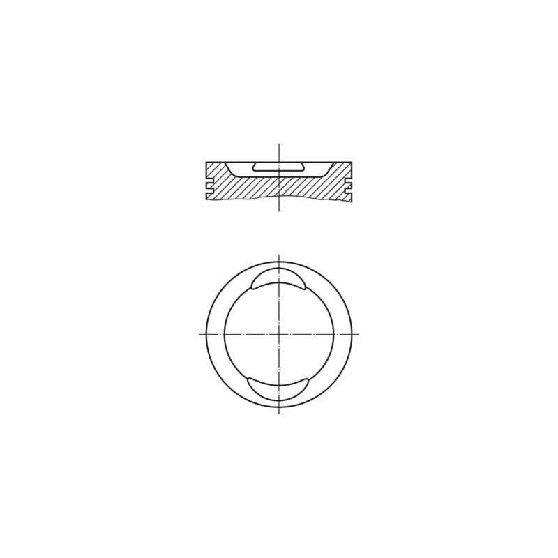 Piston MAHLE 009 41 02