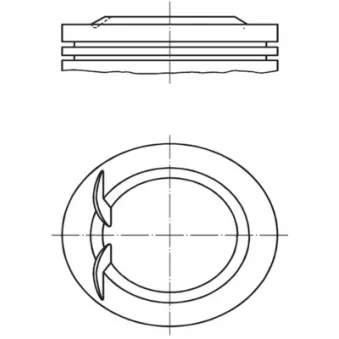 Piston MAHLE 011 02 00