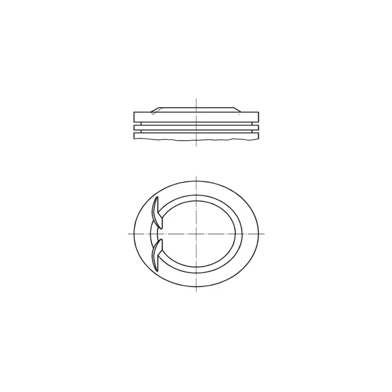 Piston MAHLE 011 02 01