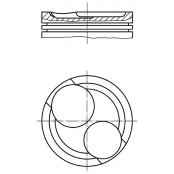 Piston MAHLE 011 26 11