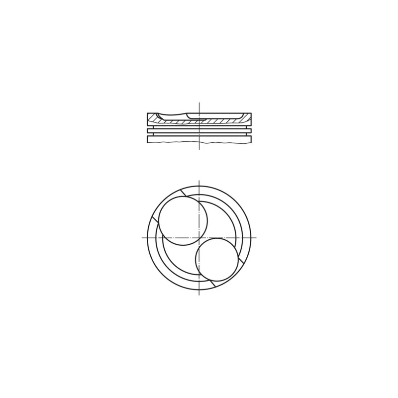 Piston MAHLE 011 26 11
