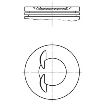 Piston MAHLE 011 70 01