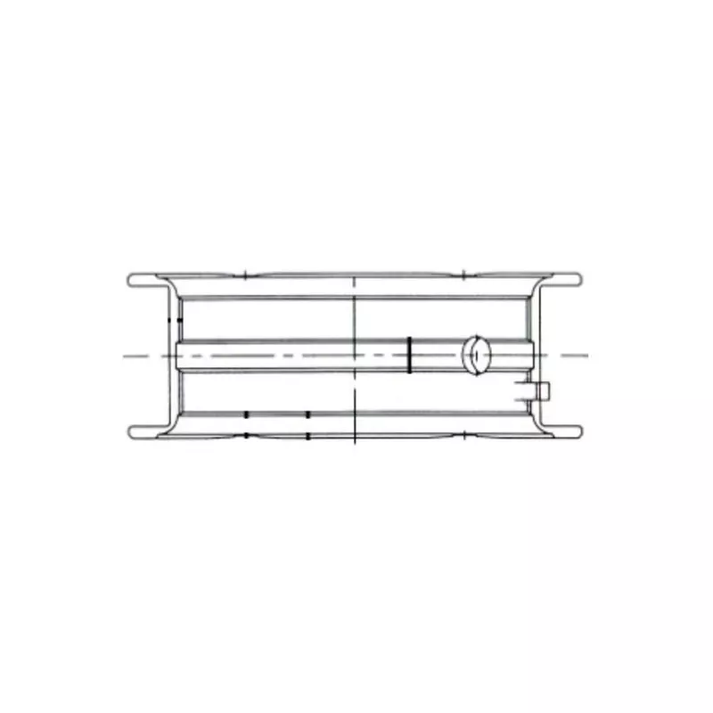 Coussinet de vilebrequin MAHLE 011 FL 21059 000