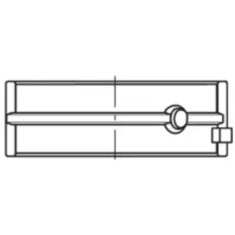 Coussinet de vilebrequin MAHLE 011 HL 21060 000