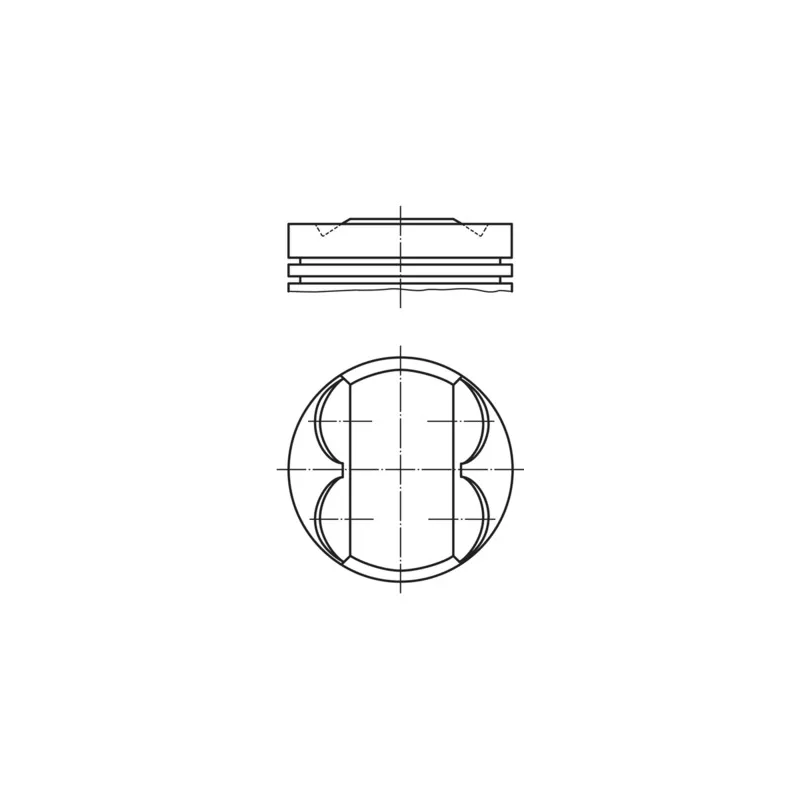 Piston MAHLE 011 PI 00105 002