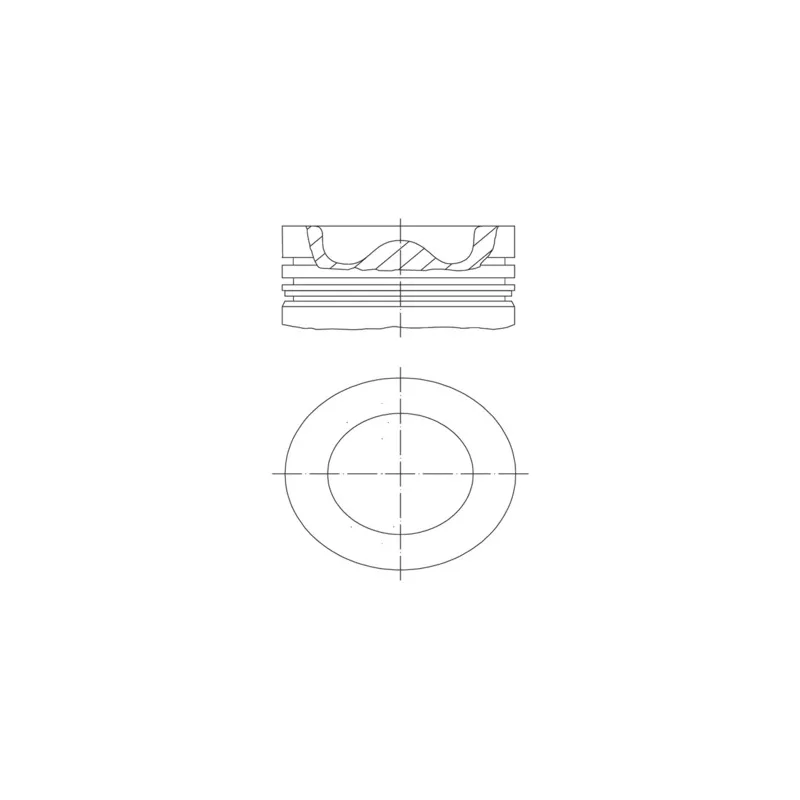 Piston MAHLE 011 PI 00109 000