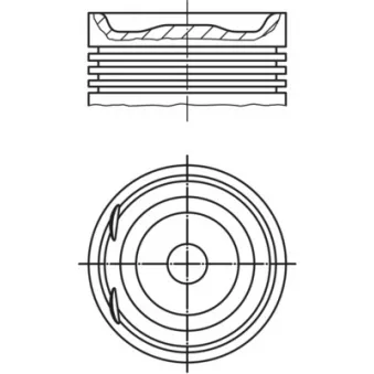 Piston MAHLE 012 20 02