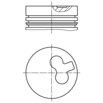 Piston MAHLE 012 28 00
