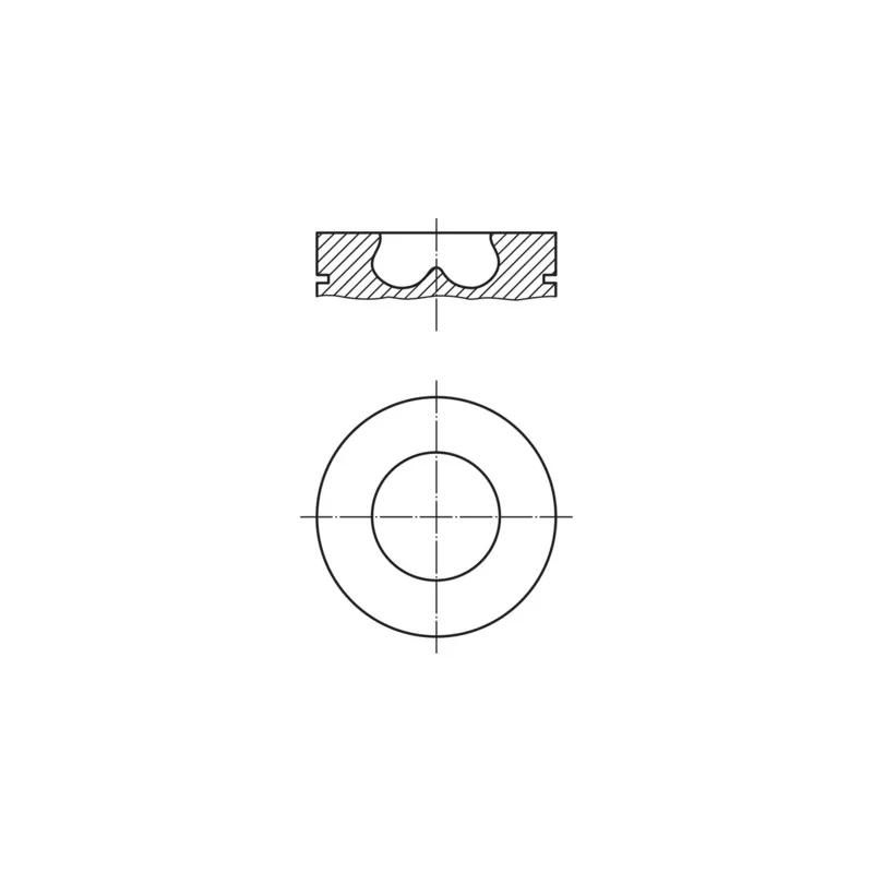 Piston MAHLE 013 PI 00107 002