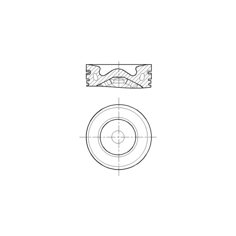 Piston MAHLE 013 PI 00155 001