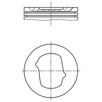 Piston MAHLE 014 24 00