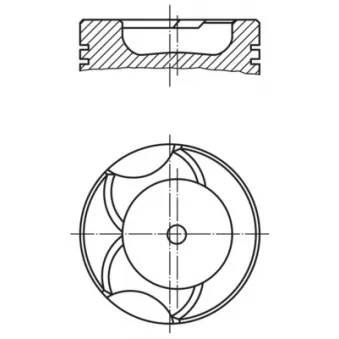 Piston MAHLE 014 65 02