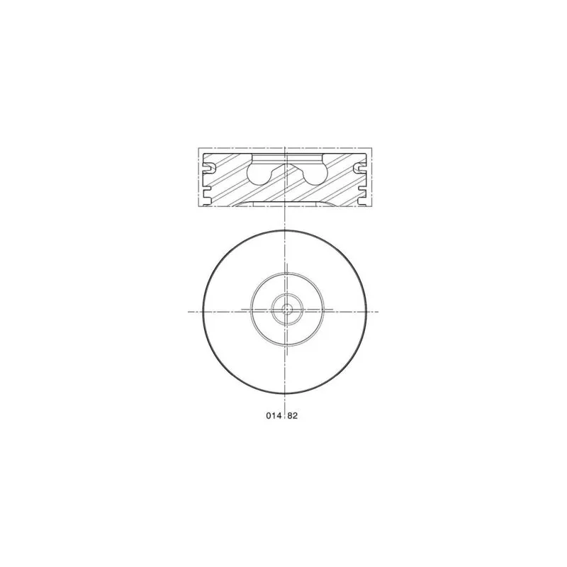 Piston MAHLE 014 82 01