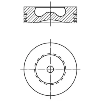 Piston MAHLE 015 81 02
