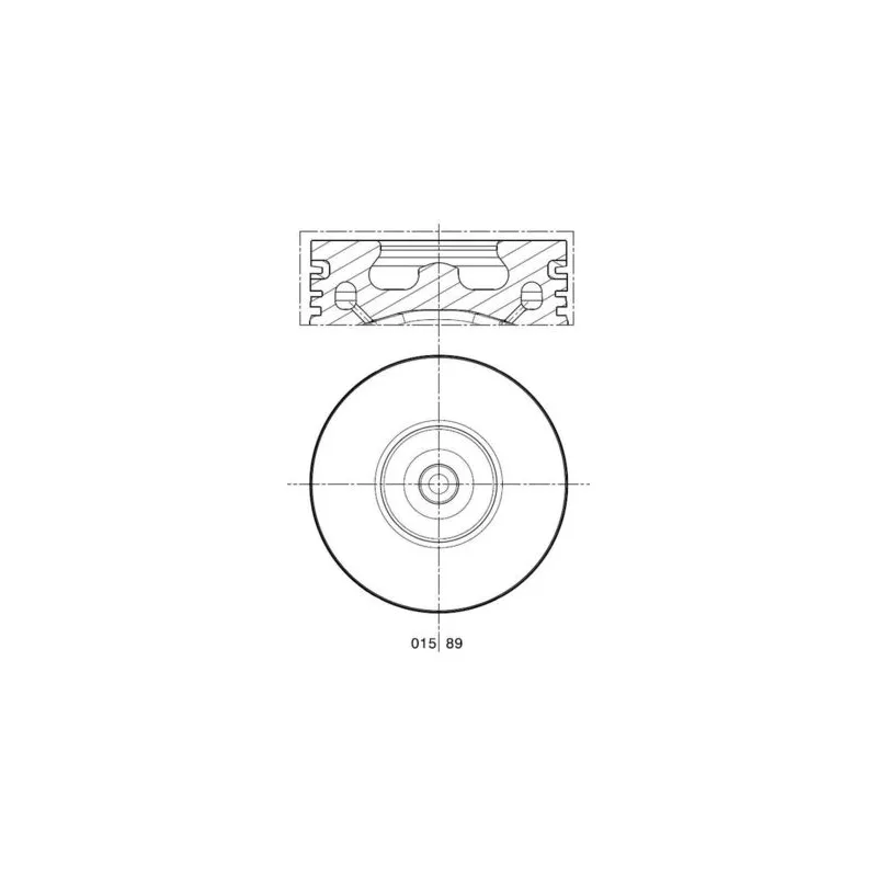 Piston MAHLE 015 89 02