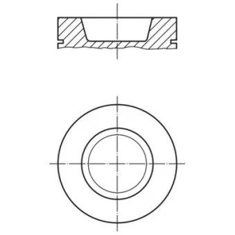 Piston MAHLE 016 05 00