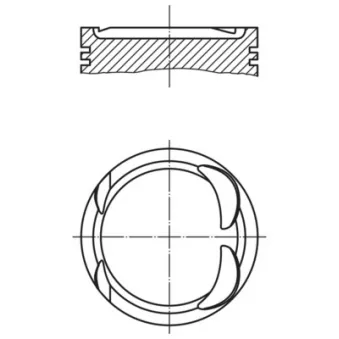 Piston MAHLE 021 PI 00117 000