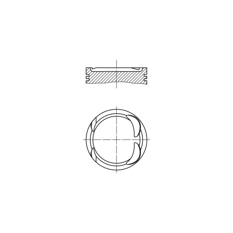 Piston MAHLE 021 PI 00117 000
