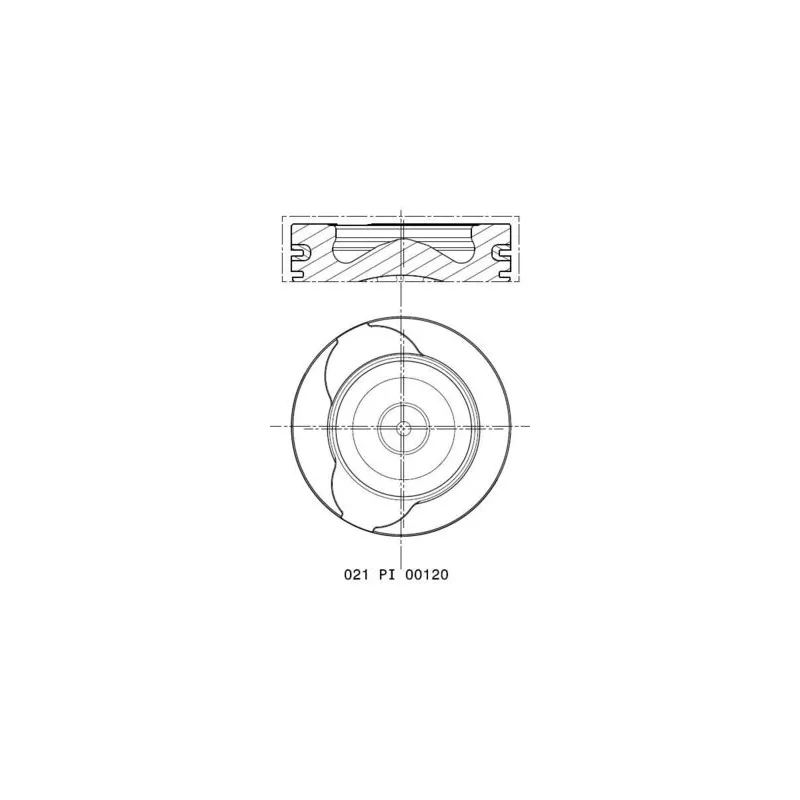 Piston MAHLE 021 PI 00120 001