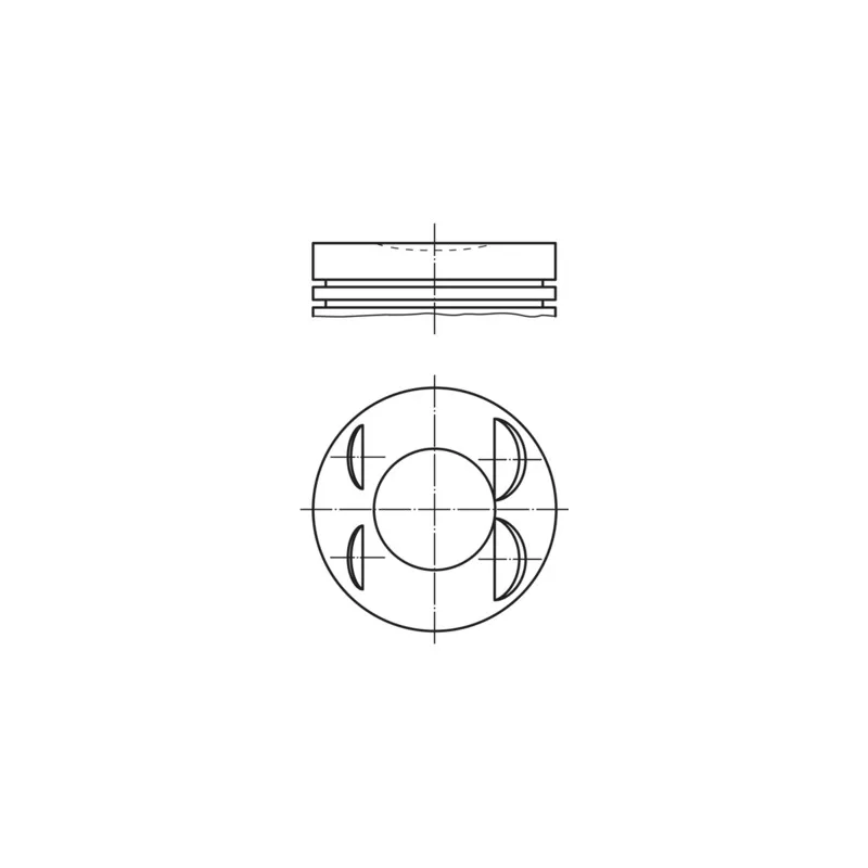 Piston MAHLE 021 PI 00127 001