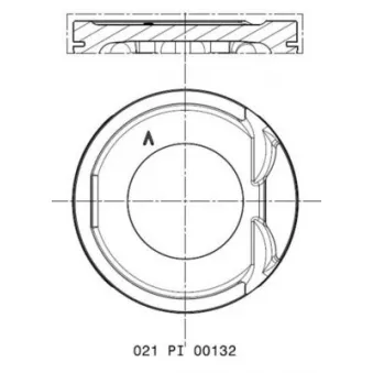 Piston MAHLE 021 PI 00132 000
