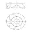 Piston MAHLE 022 01 01 - Visuel 1
