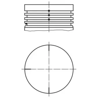Piston MAHLE 022 04 02